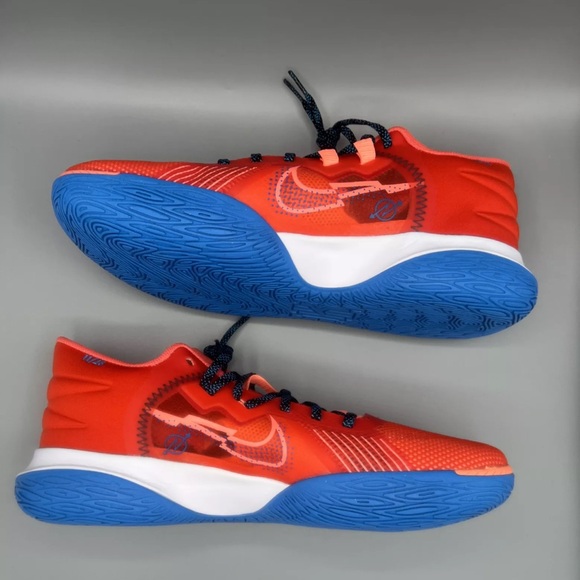 Nike Kyrie Flytrap V CZ4100 600 Habanero Red/Blue Hero  Men Size 13 - Picture 9 of 12